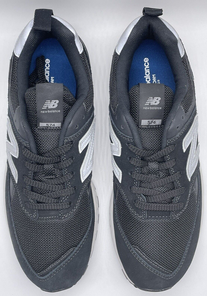New Balance 574 Sport Black Grey MS574ACL Size 9 D NWOB Fresh Foam 