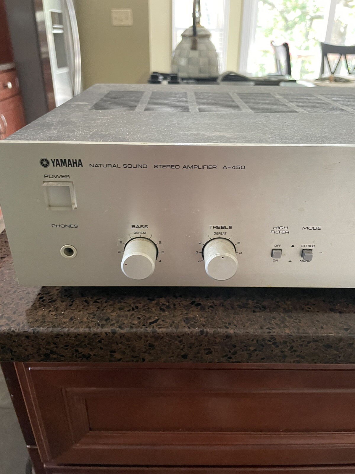 Yamaha A-450 vintage audio equipment - eBay listing photo 4