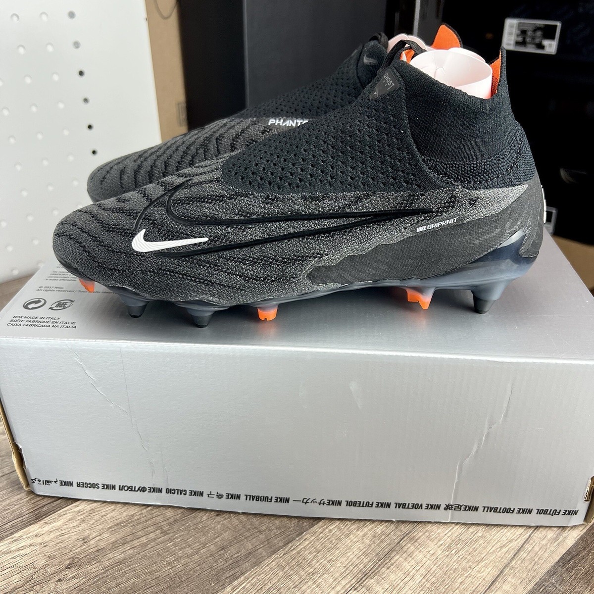 Nike Gripknit Phantom GX Elite Dynamic Fit SG Black DD9444-010 Men