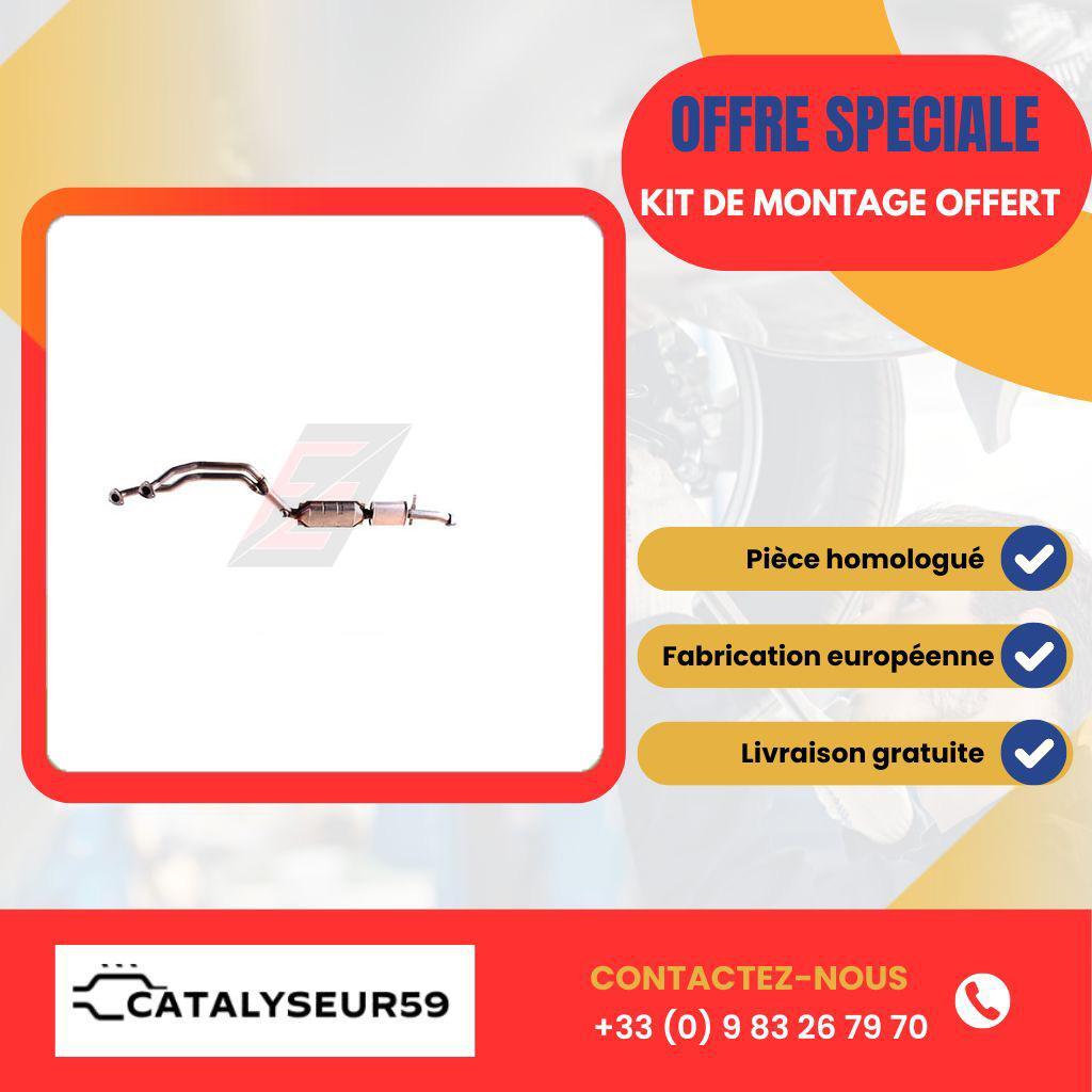 Catalyseur BMW 320i M50 E36 en acier inoxydable haute résistance thermique pour 150 cv