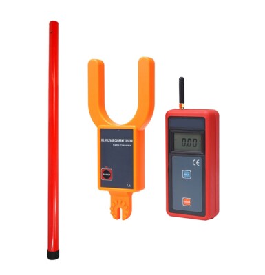 Large Caliber Wireless High Low Voltage Current Meter Tester with AC 0.00A~9999A