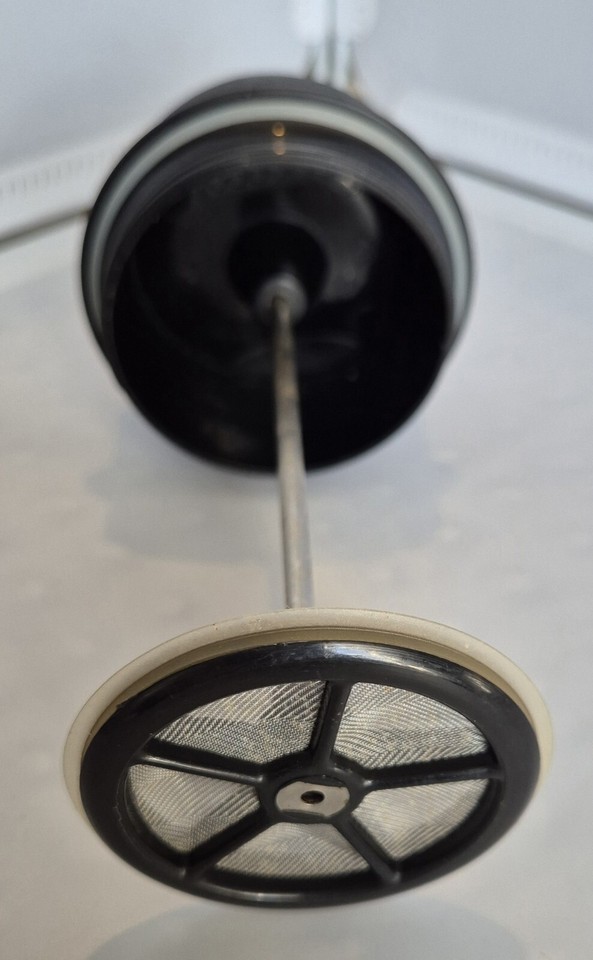 STARBUCKS BARISTA STAINLESS BODUM FRENCH PRESS TRAVEL MUG 16 oz. Pre