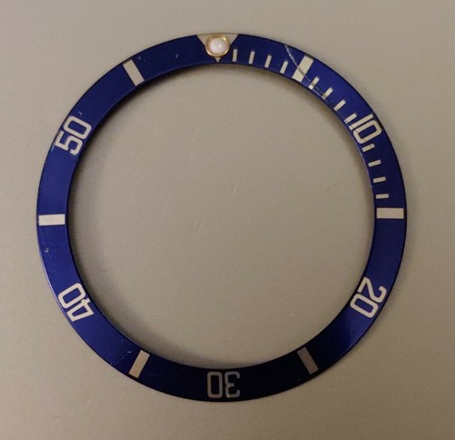 Rolex Bezel Insert GENUINE for Blue 16613 used