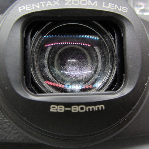 Pentax Zoom 280-P 35mm Film Point and Shoot Camera Black Tested *Fungus* - Picture 3 of 12