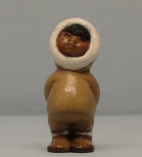Retired Hagen Renaker Eskimo Tot Standing