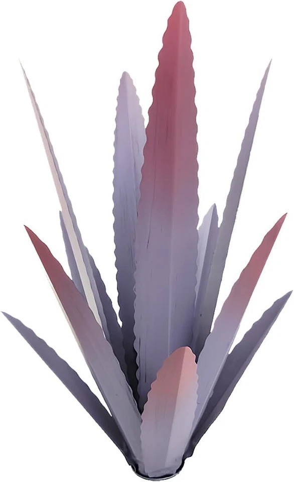 Estatua de arte de jardín rural plantas de agave de metal rústico al aire libre hágalo usted mismo decoración estaca Foto 3 de 4