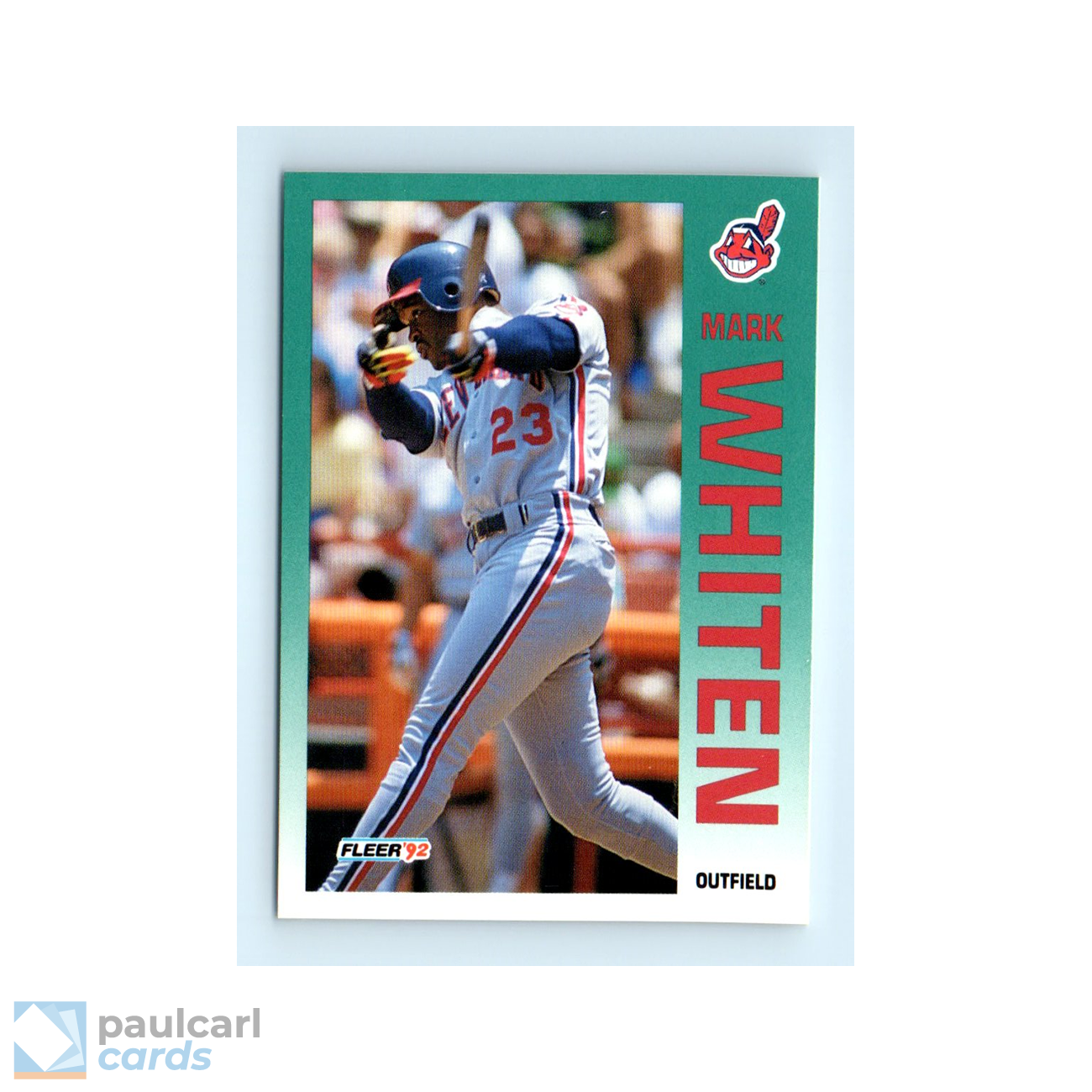 1992 Fleer #126 Mark Whiten MLB Baseball Card | eBay