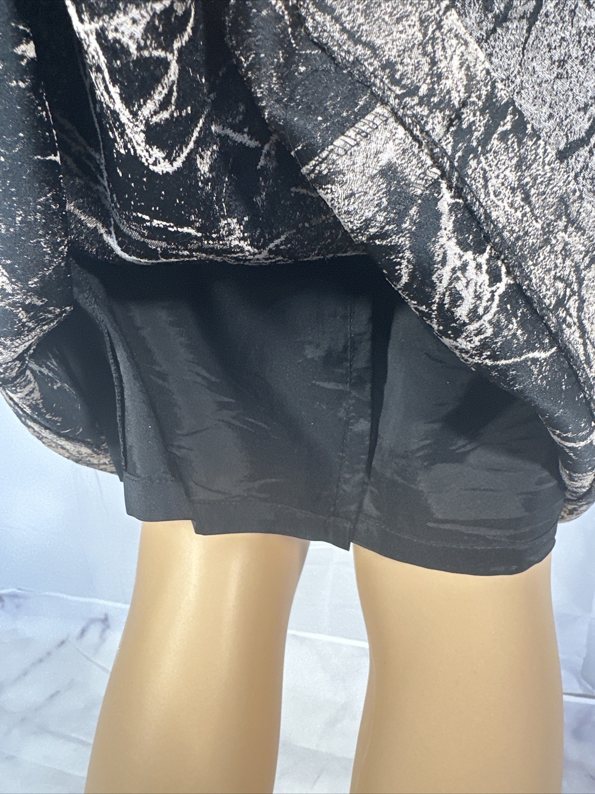 AUTHENTIC Versace Collection Grey Patterned Sheat… - image 6