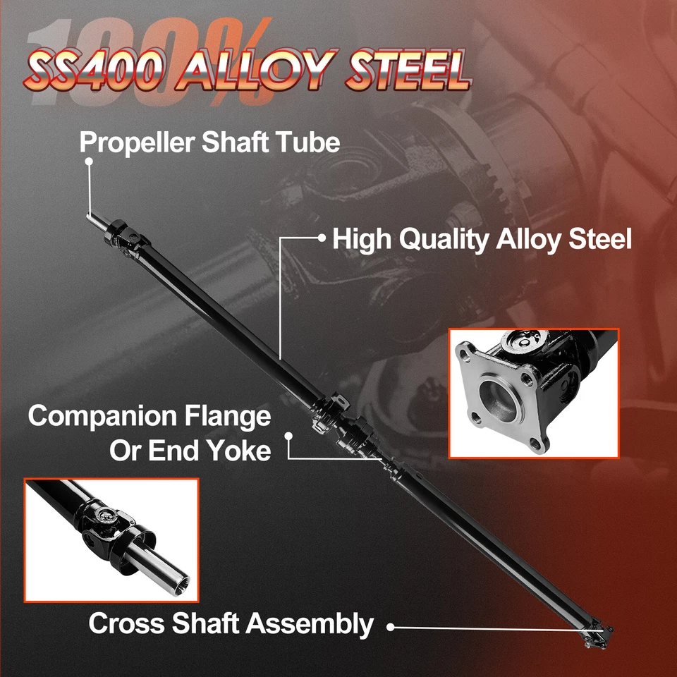 3710042060 Rear Driveshaft Prop Shaft Assembly for Toyota RAV4 AWD 2001-2005 Foto 4 de 4