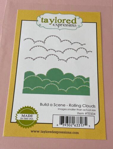 Taylored Expressions Rolling Clouds Metal Dies - Spring Summer - Picture 2 of 5