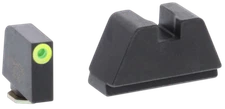 Ameriglo Optic Compatible Sight Set For Glock, Amer Gl681   2xltall Glk 17-39