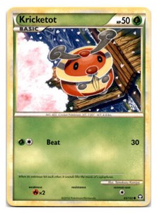 Kricketot #65/102 Triumphant Pokemon tcg