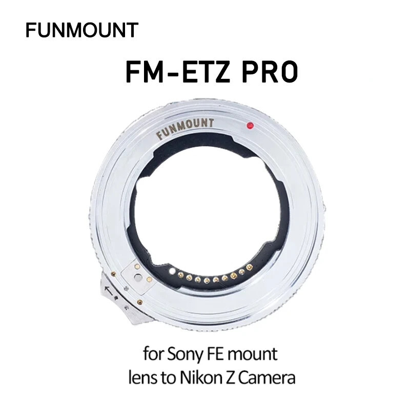 Funmount FM-ETZ Pro Sony E-mount Lens to Nikon Z Mount Auto Focus