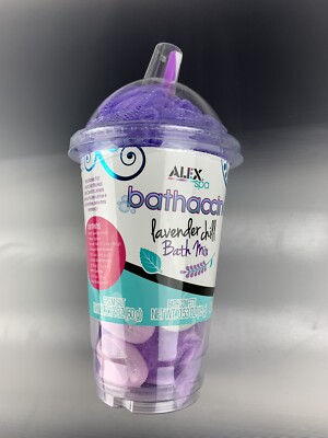 Alex Toys Spa Bathaccino, Lavender+Mint Chill Bath Mix Kit, Make Bathtime Fizz