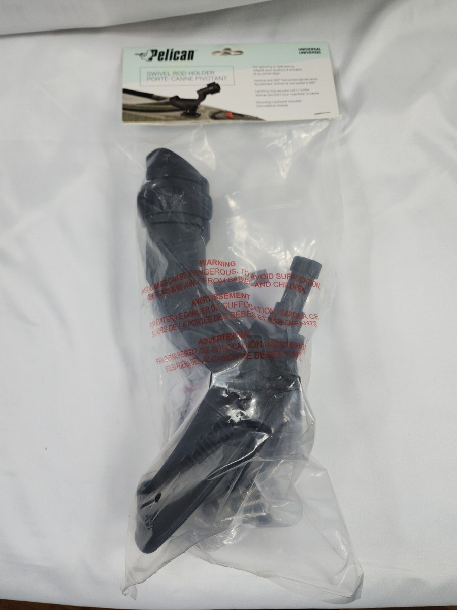 Pelican Kayak Swivel Fishing Rod Holder Universal for Spinning or Baitcasting