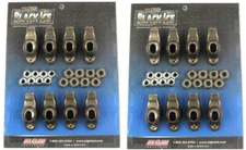 BLACK ICE Rockers Arms Kit/16 Chevy SB 283 327 350 383 400 3/8 stud,1.5 ratio