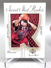 ON CARD AUTO! 2002-03 Upper Deck Sweet Shot Rookie /499 Jay Williams #131. rookie card picture