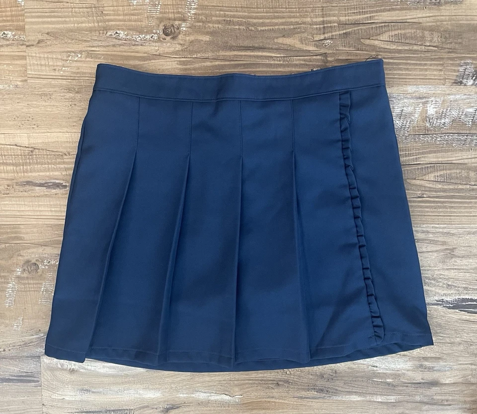 Conjunto de uniforme Wonder Nation Skort Niñas 18 Plus Elastizado Cintura Elástica Pull On Foto 3 de 4