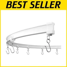 Flexible Curved Ceiling Track for Curtains