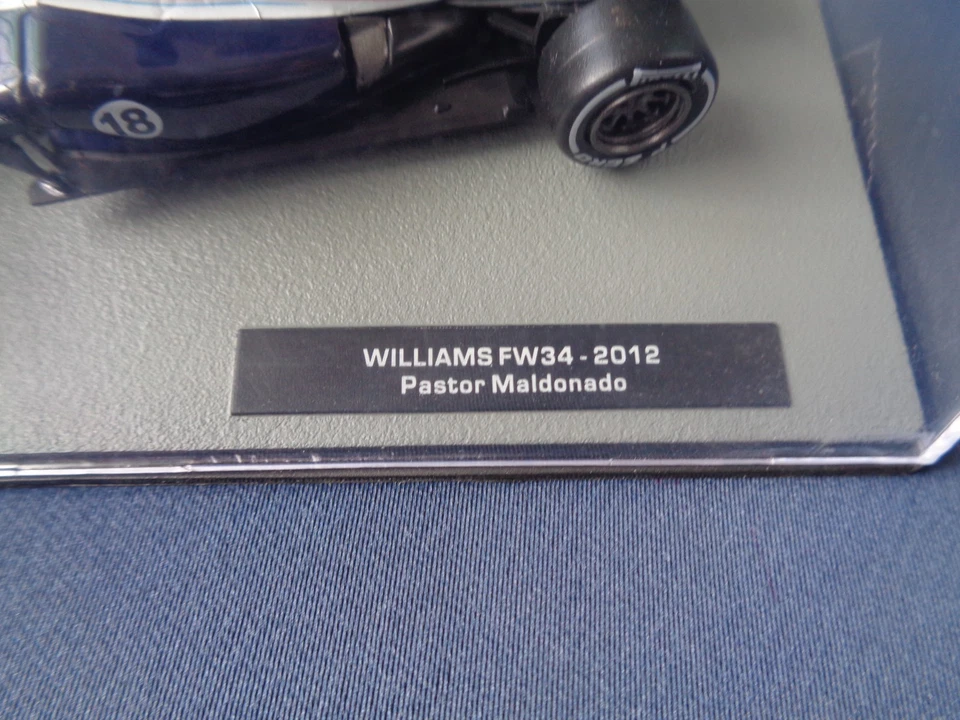 FORMULA 1 COLLECTION SCALA 1/43 MODELLINO WILLIAMS FW34-2012 PASTOR MALDONADO - Immagine 3 di 4