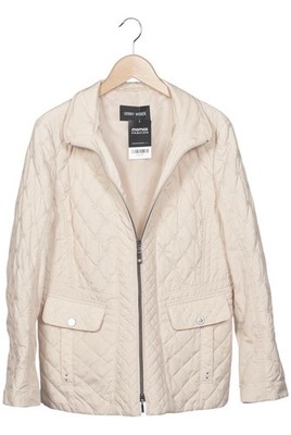 Gerry Weber Jacke Damen Anorak Jacket Kurzmantel Gr. L Beige #n6zc577