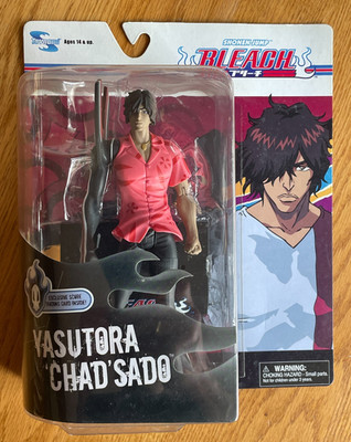 Toynami Shonen Jump Bleach Series 2 YASUTORA CHAD SADO Figure w/Trading Card NEW