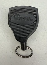 KEY-BAK SUPER48 Locking Retractable Keychain Steel Belt Clip Made in the USA Key