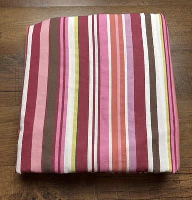 Pottery Barn Teen PB Dorm Queen Duvet Cover Set Shams Prescott Pink Plaid - READ