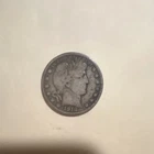 1912 Barber Half Dollar 50C Circulated US Coin Uncertified Collectible Variety