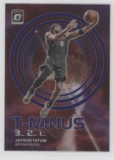 2022-23 Panini Donruss Optic T-Minus 3 2 1 Purple Prizm Jayson Tatum #4 05k6