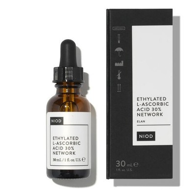 NIOD Ethylated L-Ascorbic Acid 30% Network 30 ml/1 oz ELAN New in Box Sealed