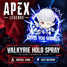 Apex Legends X Red Bull Valkyrie Holo Spray Japan Exclusive Code 2026 Apex Legends X Red Bull Valkyrie Holo Spray Japan Exclusive Code 2026