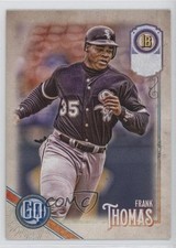 2018 Topps Gypsy Queen Short Print Missing Nameplate Frank Thomas #313 HOF 0fv4