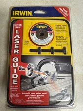 Irwin Tools Miter Saw Laser Guide #3061001 W/Case - Woodworking New, Sealed