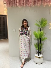 Bollywood Women  s Printed Cotton Kurta Set Ethnic Festive Straight Casual Wear