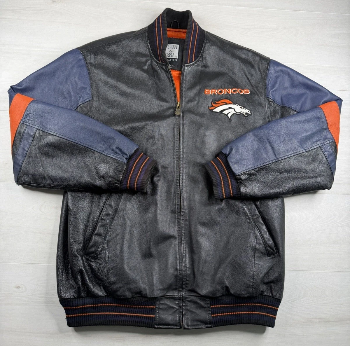 carl banks leather jacket products for sale | eBay