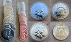 1963 p Franklin Half Dollar Roll. Uncirculated Mint Luster. Nice grade. varities
