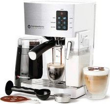 EspressoWorks 10Pc All-in-One Barista Bundle Espresso Machine & Cappuccino Maker