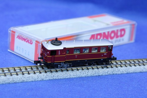 Arnold 82924 Spur N DB Dampftriebwagen 8 in rot mit Licht/sehr guter Zustand/OVP | Condition: Gebraucht