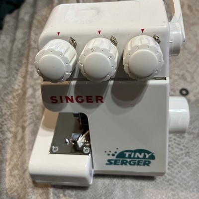 Singer Tiny Serger Electric Overedging Machine Sewing TS380A Tested Working