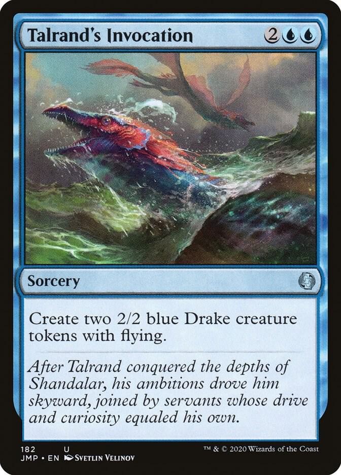 Talrand's Invocation 182 Uncommon Jumpstart Magic: The Gathering Near Mint