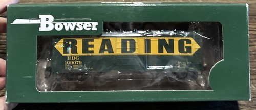 Bowser HO RTR #41283 40’ Caja Coche Lectura Raya Amarilla #109079 Nuevo en Caja | Condition: New