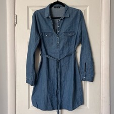 Cotton On Lightweight Denim Shirtdress - Size M