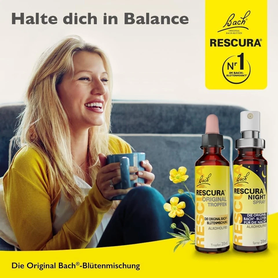 Original Tropfen (ehemals Rescue) Bachblüten Mischung 20ml - Bild 4 von 4