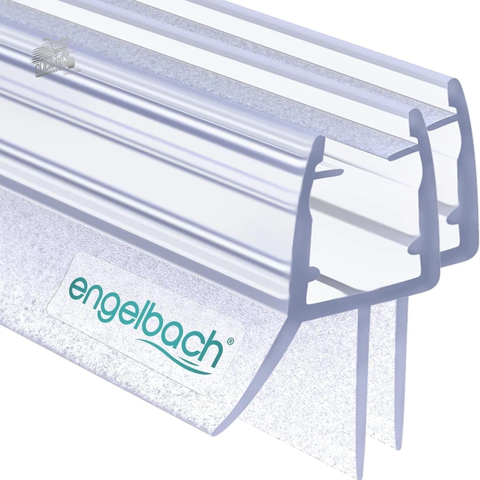 Guarnizione Doccia Sottoporta 2x 44cm Gomma Vetro 6mm 8mm Spessa Guarnizioni Pro - Bild 1 von 4