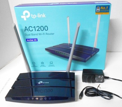 USED, TP-LINK Archer A5 AC1200 WiFi Router. 2.4 Ghs  and 5 Ghs.