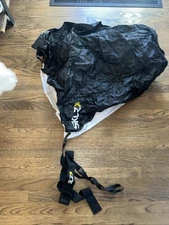 SKLZ Speed Chute Resistance Training Parachute Black W/ Bag