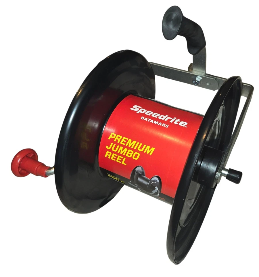 Speedrite Premium Geared Jumbo Reel Datamars Electric Fencing Homesteading  - Image 2 of 4