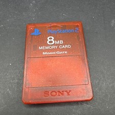 Sony PlayStation 2 Memory Card PS2 Genuine Official MagicGate 8MB