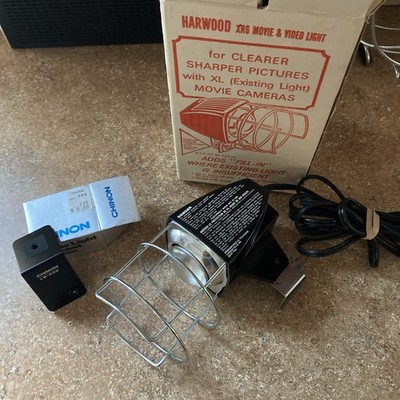 Vintage HARWOOD XR6 MOVIE & VIDEO LIGHT, camera, photography, New Condition